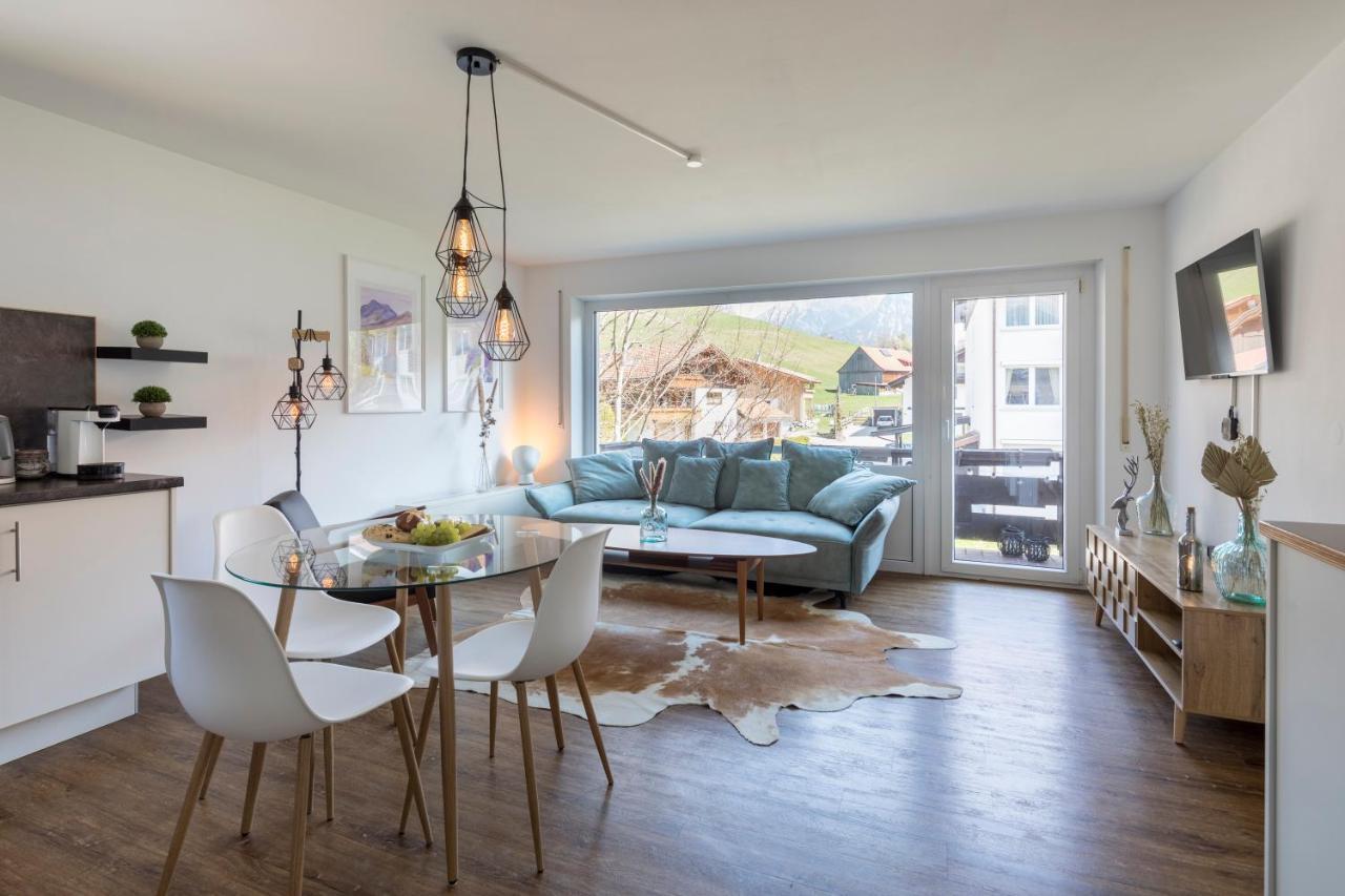 Design Apartment „Alpengluehen“ Nahe Breitachklamm Oberstdorf Exterior photo